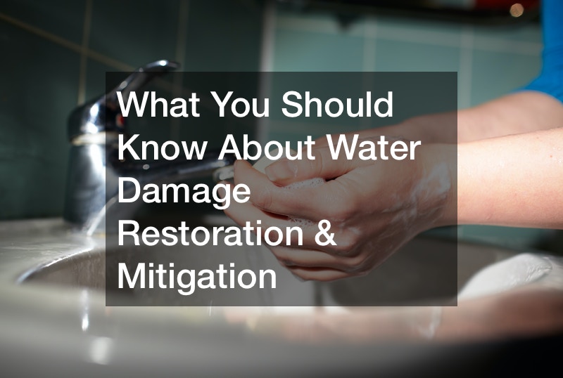 What You Should Know About Water Damage Restoration and Mitigation