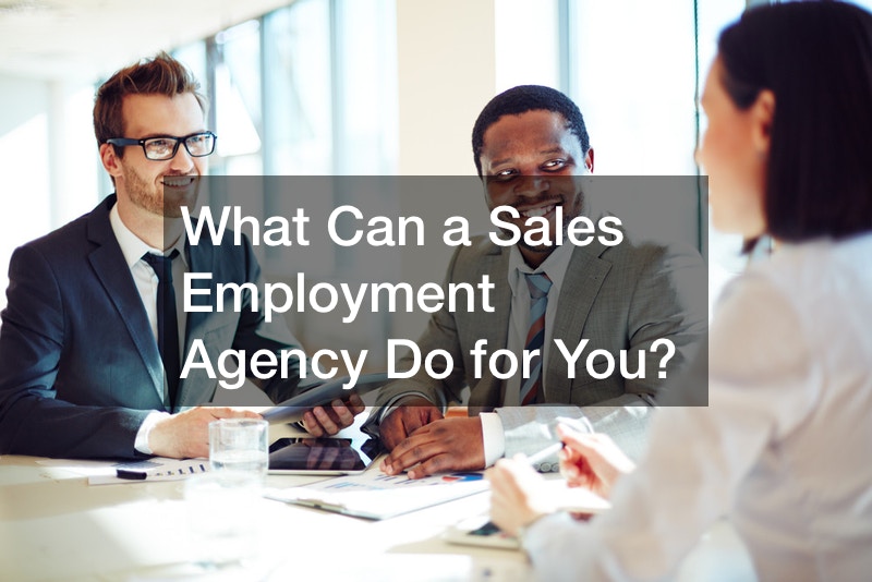 What Can a Sales Employment Agency Do for You?
