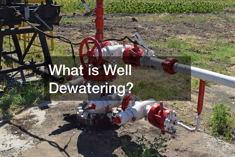 What is Well Dewatering?