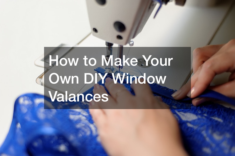 How to Make Your Own DIY Window Valances